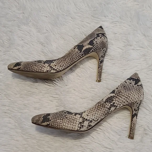 Cole Haan | snake skin heel | sz 9 - Picture 4 of 13